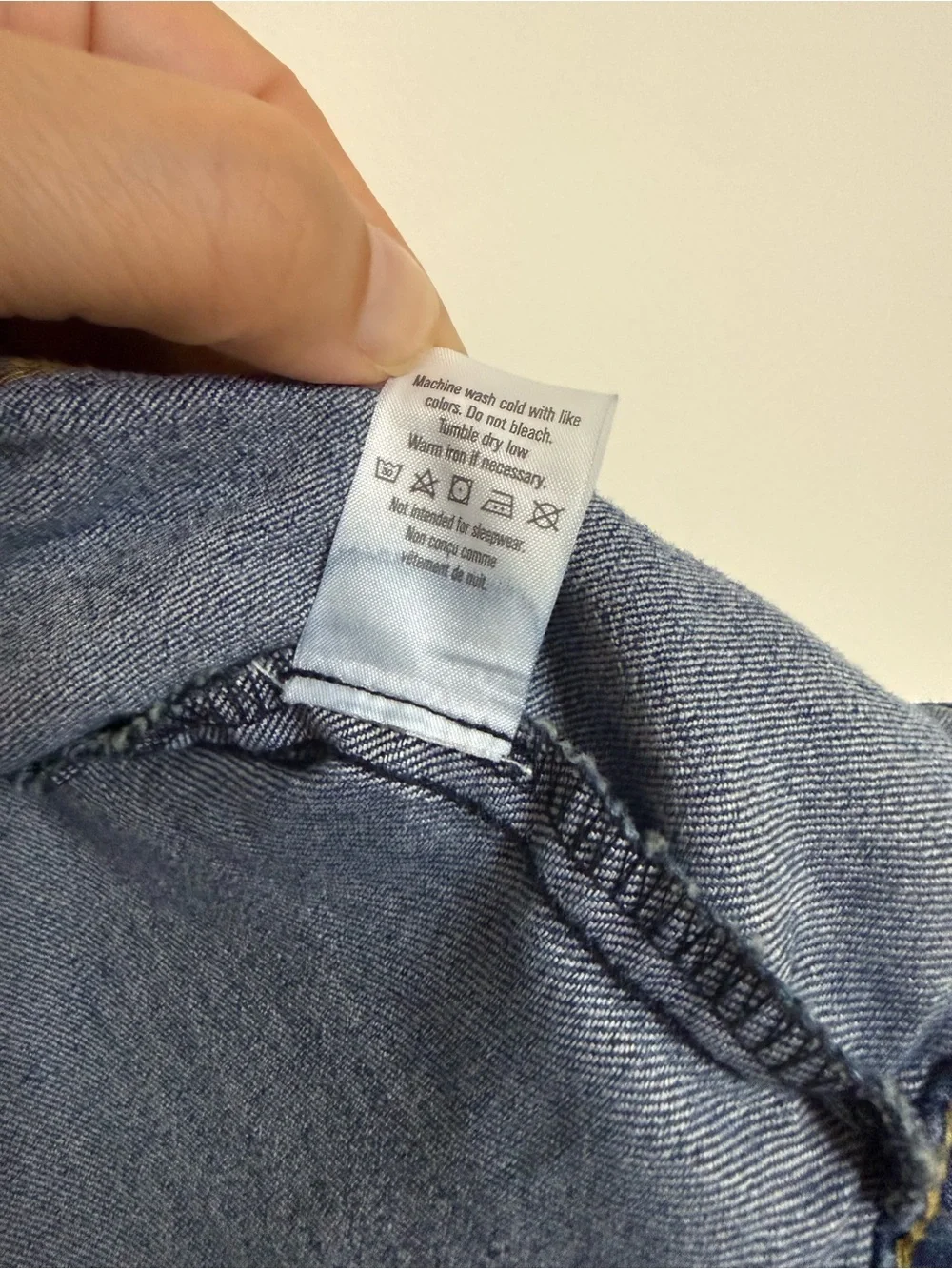 {Gymboree}-Size:5T-Blue Denim Button-Up Jacket